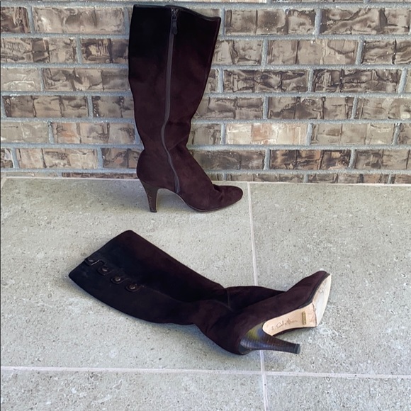 Cole Haan Nike Air Brown Suede boots 9.5 - Picture 2 of 10